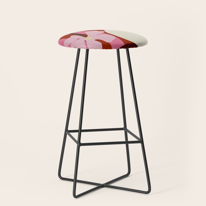 Summer stripped pottery  Stool Gallery Image 1