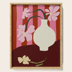 Summer stripped pottery  Serving Tray Gallery Image 1