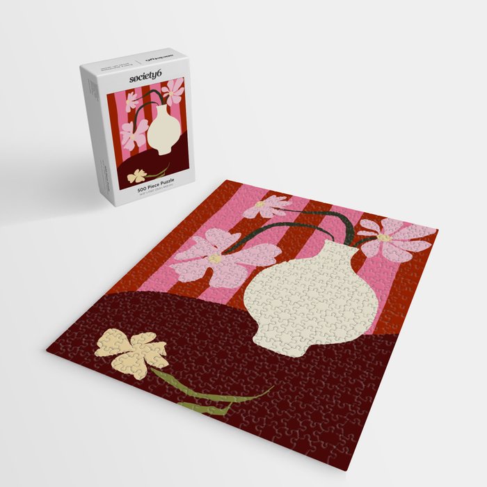 Summer stripped pottery  Jigsaw Puzzle Gallery Image 2