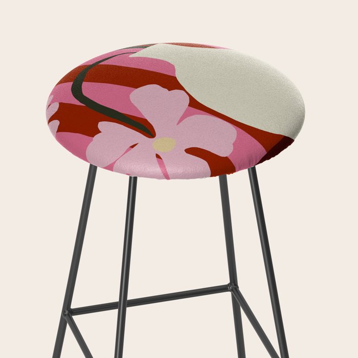 Summer stripped pottery  Stool Gallery Image 2