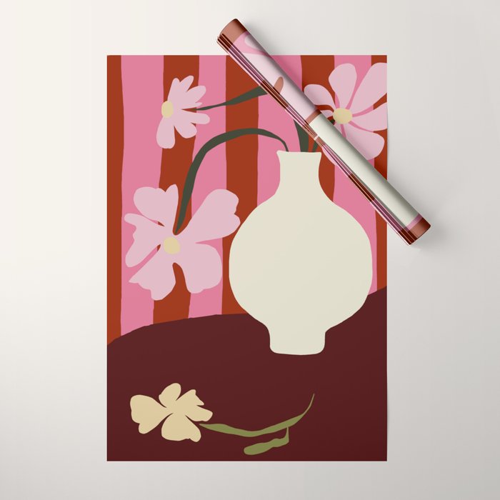 Summer stripped pottery  Wrapping Paper Gallery Image 1