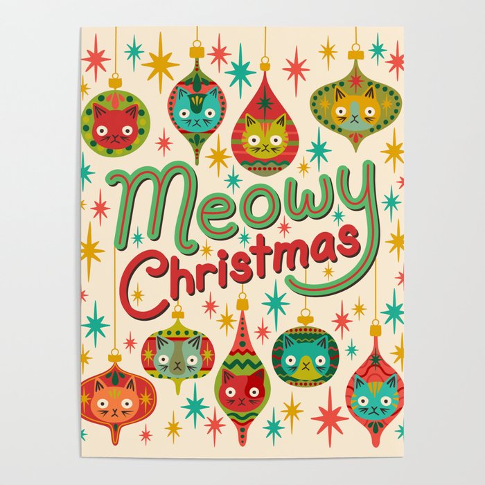 Meowy Christmas Poster Gallery Image 4