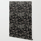 abstract line art faces 4 Wallpaper Gallery Image 2