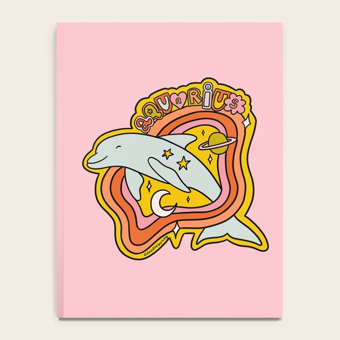Aquarius Dolphin Notebook Gallery Image 4