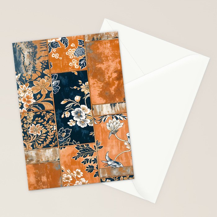 Floral Patches of Yesteryear Stationery Card Gallery Image 2
