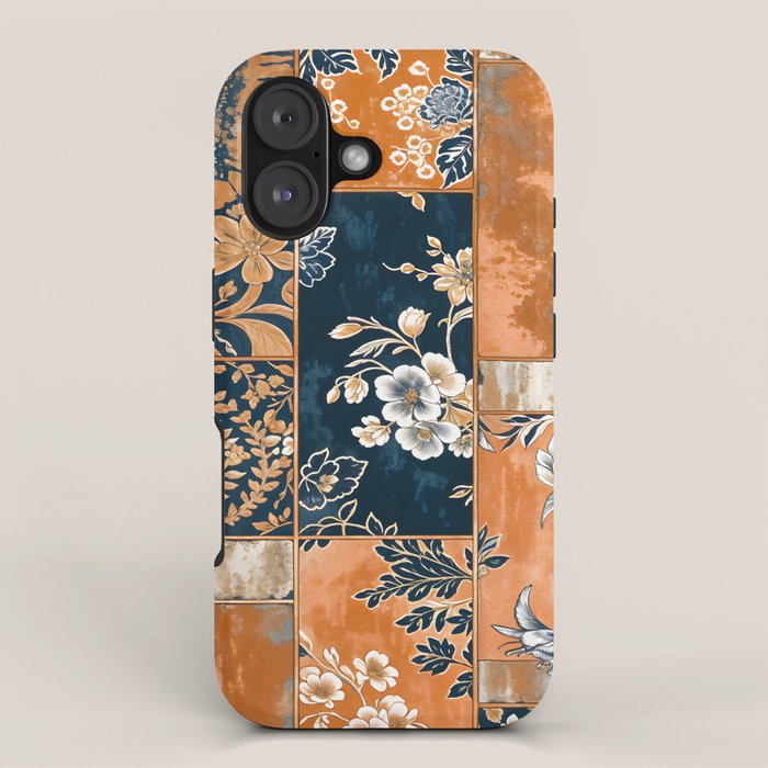 Floral Patches of Yesteryear iPhone Case Gallery Image 1