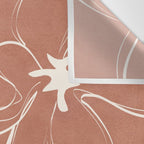 Little Flower Outline on Clay 02 Wall Tapestry Gallery Image 3