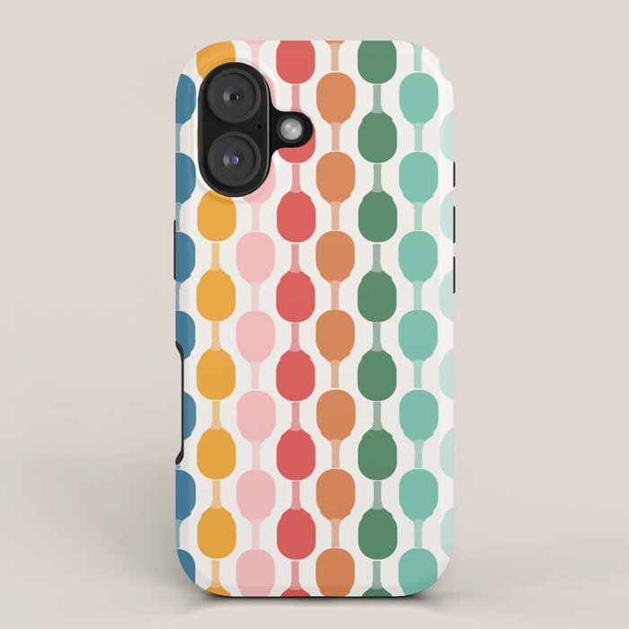 Pickleball rally iPhone Case Gallery Image 1