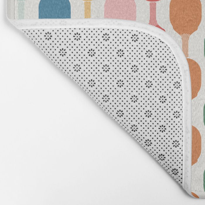 Pickleball rally Bath Mat Gallery Image 2