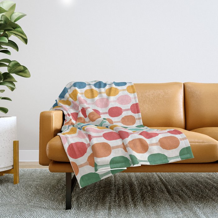 Pickleball rally Throw Blanket Gallery Image 1