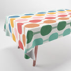 Pickleball rally Tablecloth Gallery Image 1