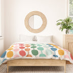 Pickleball rally Duvet Cover Gallery Image 3