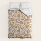 KALAMI FLORAL MUSTARD Comforter Gallery Image 6