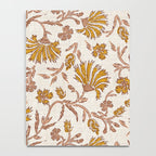 KALAMI FLORAL MUSTARD Notebook Gallery Image 4