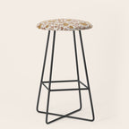 KALAMI FLORAL MUSTARD Stool Gallery Image 1