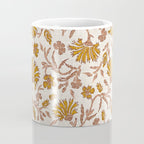 KALAMI FLORAL MUSTARD Coffee Mug Gallery Image 4