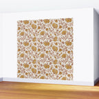 KALAMI FLORAL MUSTARD Wall Mural Gallery Image 2