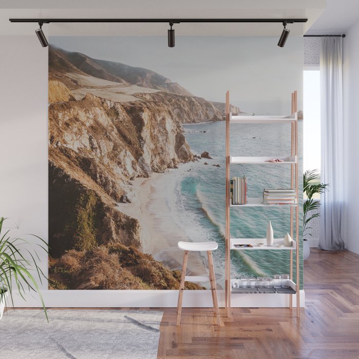 california coast iv / big sur Wall Mural Gallery Image 1