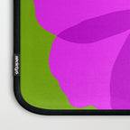 Spring Anemone pink green Laptop Sleeve Gallery Image 3