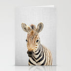 Baby Zebra - Colorful Stationery Card Gallery Image 2