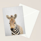 Baby Zebra - Colorful Stationery Card Gallery Image 2