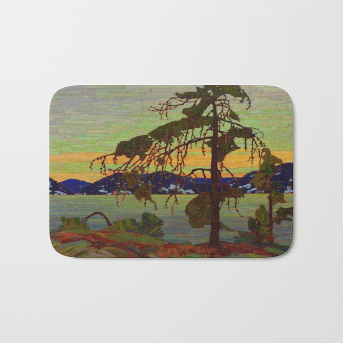 Tom Thomson The Jack Pine 1916-1917 Canadian Landscape Artist Bath Mat Gallery Image 1