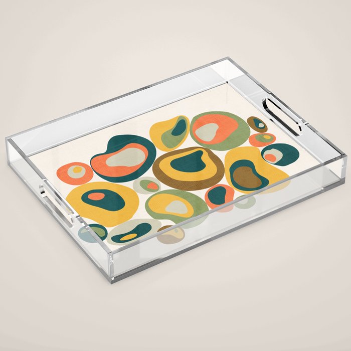 Pebbles Acrylic Tray Gallery Image 1