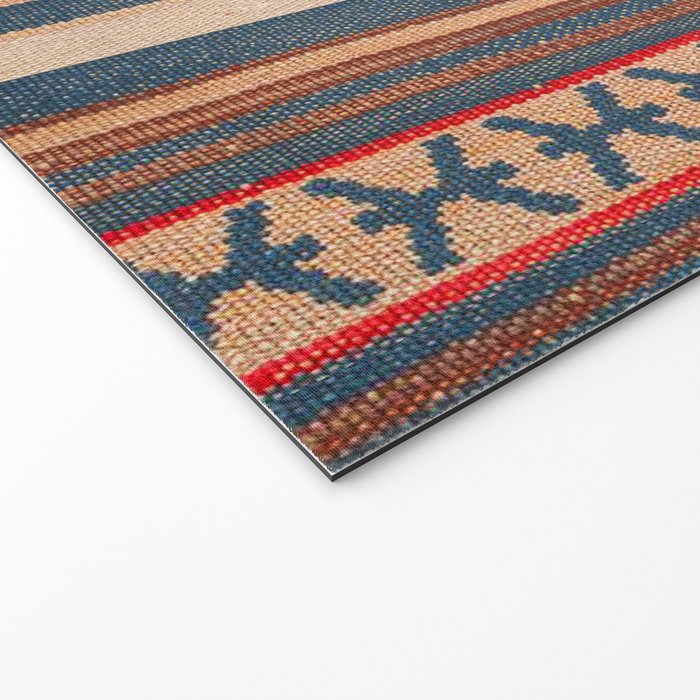Bohemian Tapestry: Timeless Moroccan Heritage Fabrics Welcome Mat Gallery Image 2