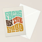 Focus on the Good Stationery Card Gallery Image 2