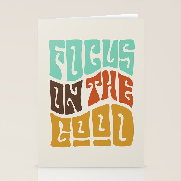 Focus on the Good Stationery Card Gallery Image 2