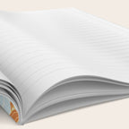 Retro breakfast coffee food pattern Notebook Gallery Image 2