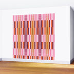 Striped Joy Wall Mural Gallery Image 2