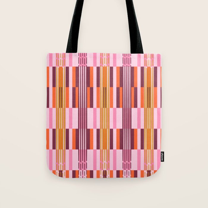 Striped Joy Tote Bag Gallery Image 1
