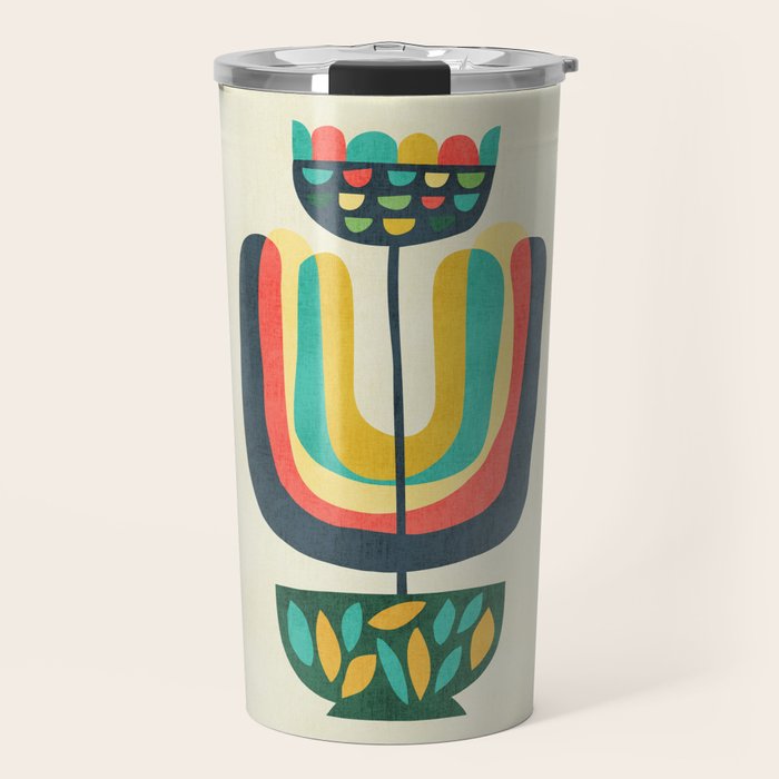 Potted Plant 3 Travel Mug Gallery Image 1