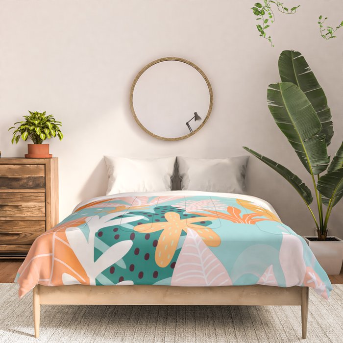 Into the jungle - dusk Comforter Gallery Image 3