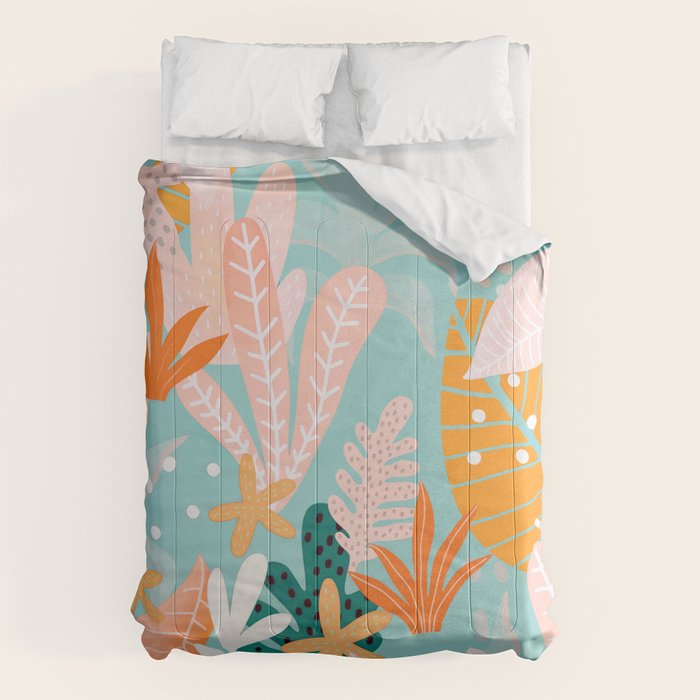 Into the jungle - dusk Comforter Gallery Image 1