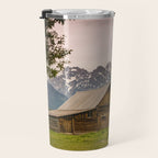 Grand Teton National Park Adventure Barn - Landscape Photography Travel Mug Gallery Image 3