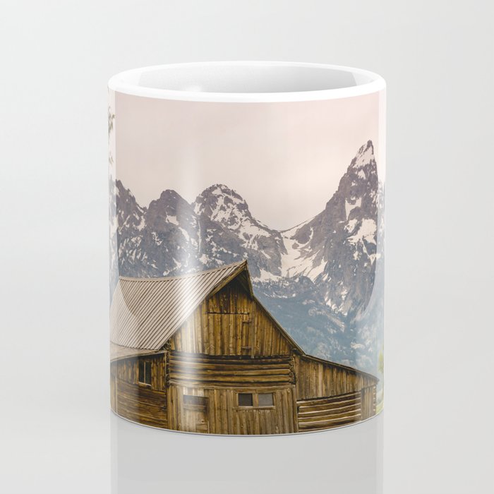 Grand Teton National Park Adventure Barn - Landscape Photography Coffee Mug Gallery Image 4