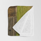 Grand Teton National Park Adventure Barn - Landscape Photography Throw Blanket Gallery Image 3