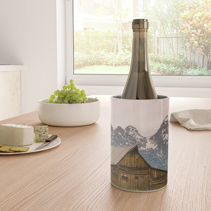 Grand Teton National Park Adventure Barn - Landscape Photography Wine Chiller Gallery Image 4