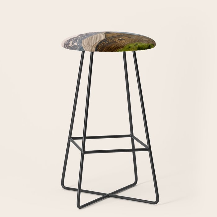 Grand Teton National Park Adventure Barn - Landscape Photography Stool Gallery Image 1