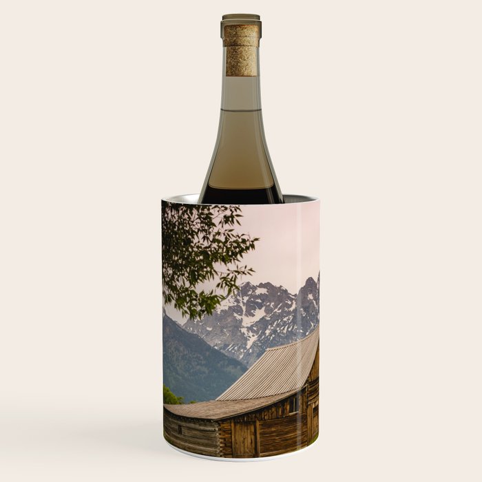 Grand Teton National Park Adventure Barn - Landscape Photography Wine Chiller Gallery Image 2