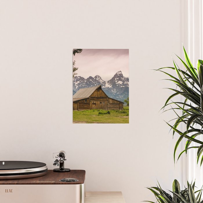 Grand Teton National Park Adventure Barn - Landscape Photography Poster Gallery Image 2