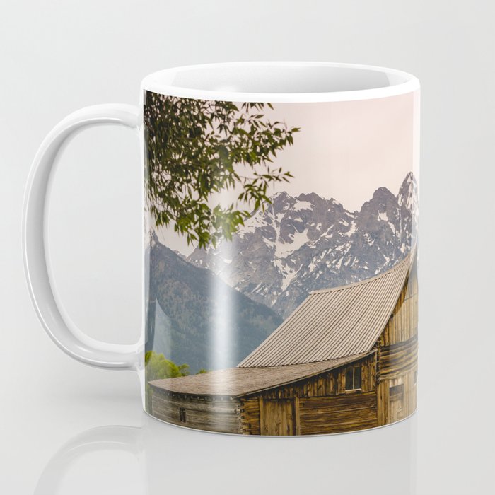 Grand Teton National Park Adventure Barn - Landscape Photography Coffee Mug Gallery Image 3