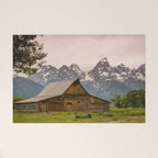 Grand Teton National Park Adventure Barn - Landscape Photography Welcome Mat Gallery Image 1