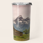 Grand Teton National Park Adventure Barn - Landscape Photography Travel Mug Gallery Image 2