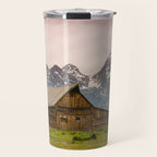 Grand Teton National Park Adventure Barn - Landscape Photography Travel Mug Gallery Image 1