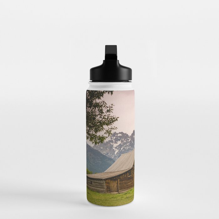 Grand Teton National Park Adventure Barn - Landscape Photography Water Bottle Gallery Image 3