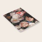 Baroque Flemish Rose Flowers Night Garden Notebook Gallery Image 3