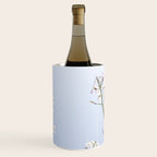Wild radish flowers in a meadow in the spring against a clear blue sky - nature photography Wine Chiller Gallery Image 3